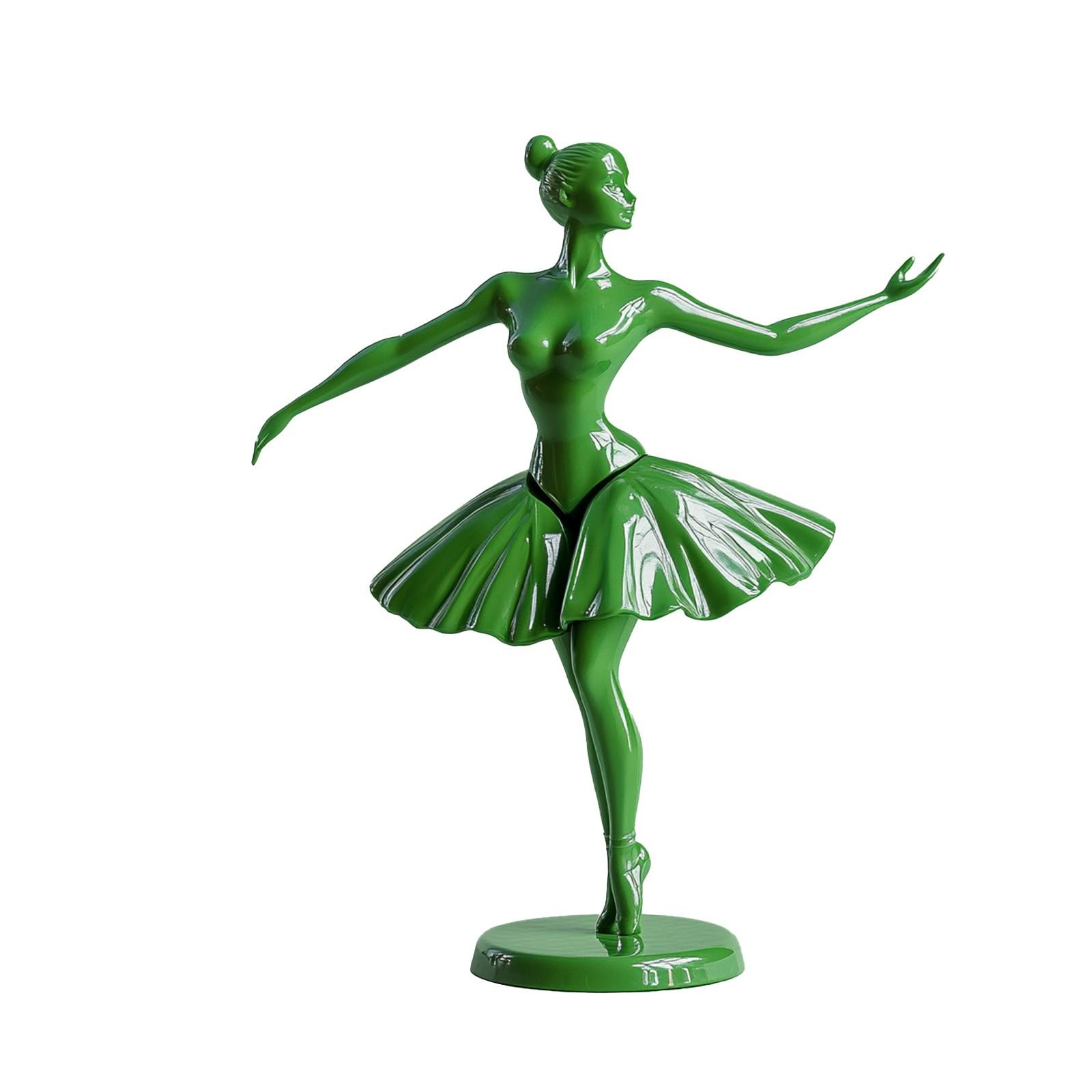 Интересная балетная фигурка, интересная настольная фигурка, интересный настольный персонаж ручной работы One Size